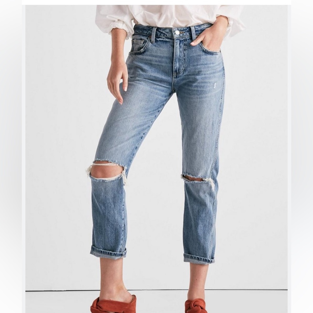 Lucky brand highrise tomboy jeans